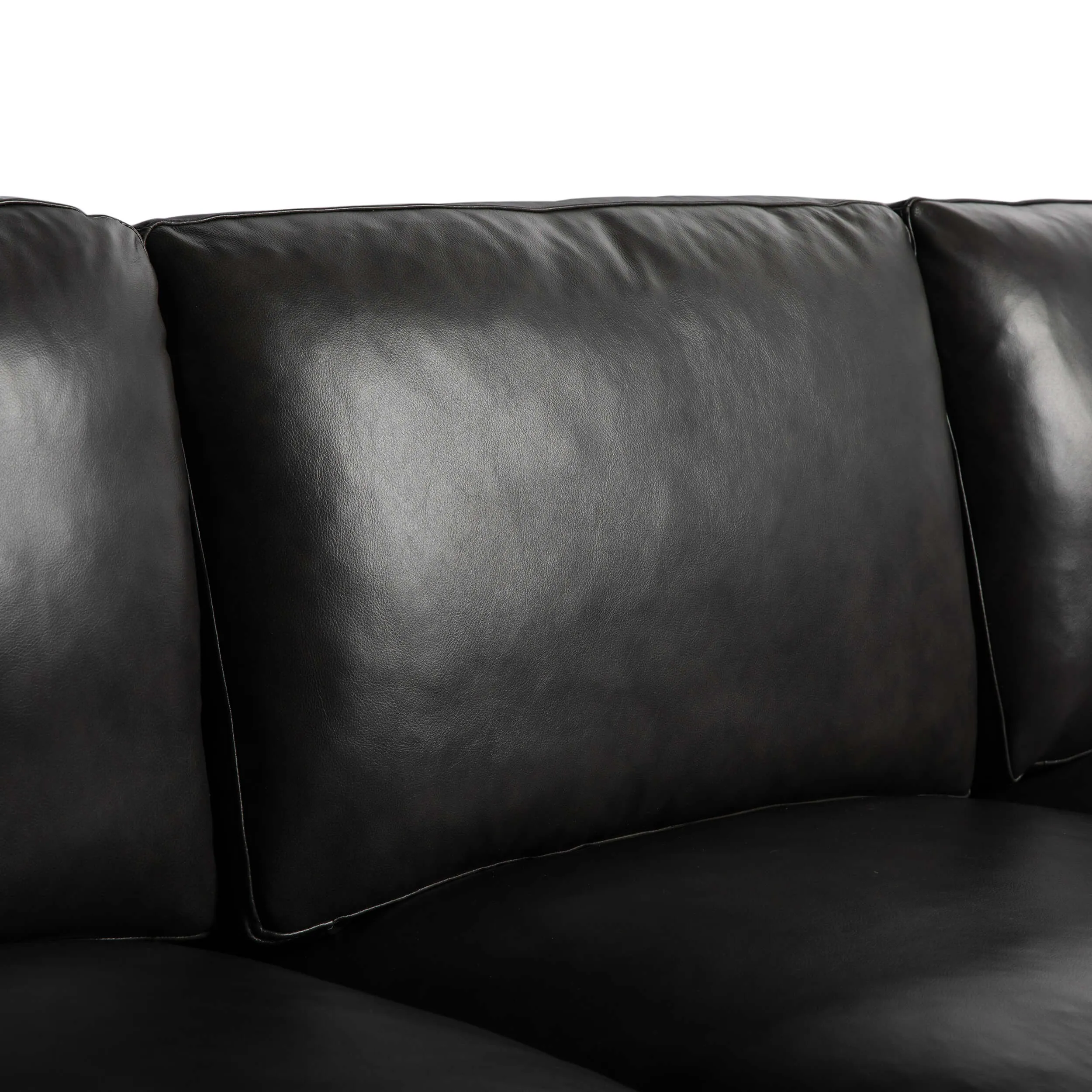 Richmond, Sofa, Brentwood Charcoal Leather