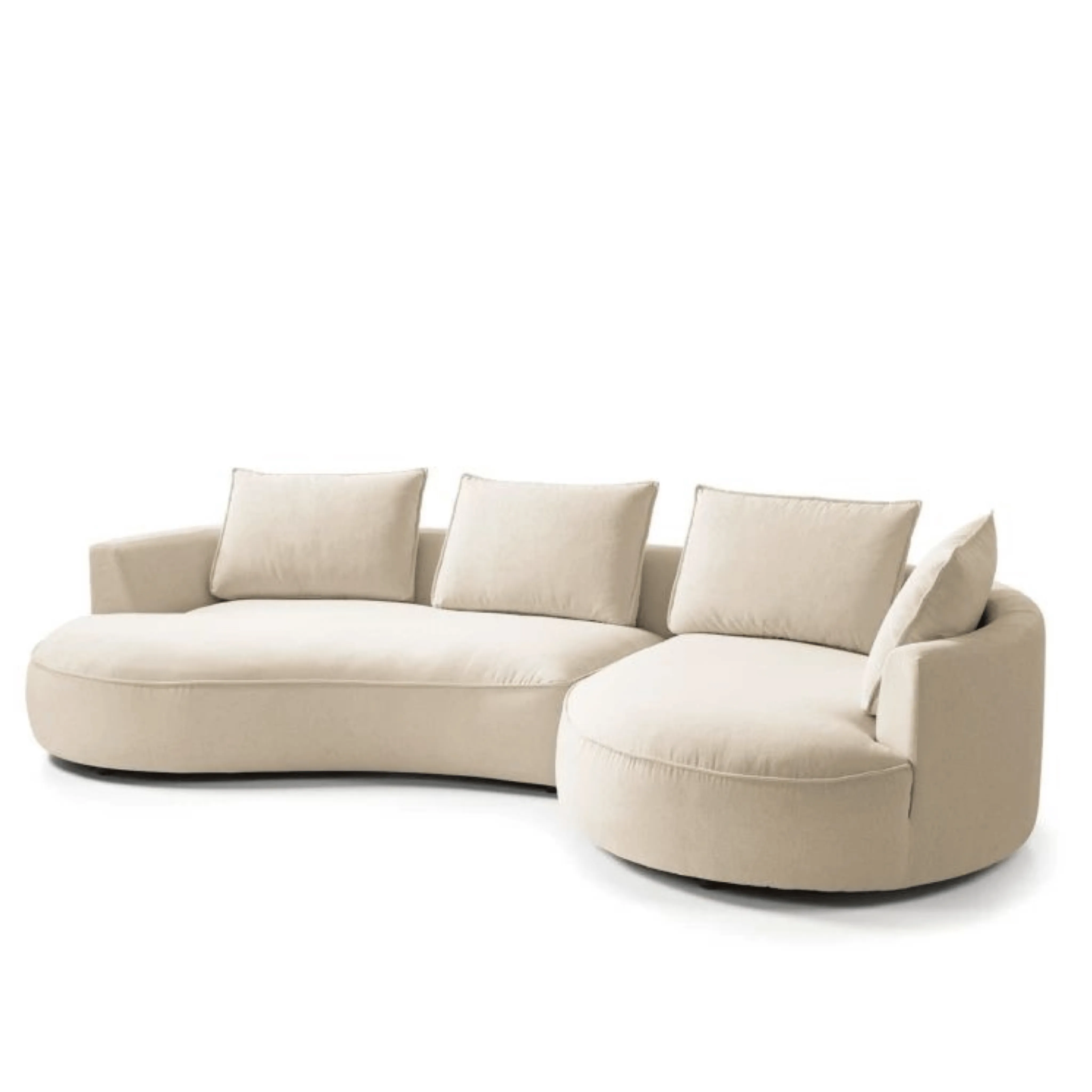 Riveria Sectional Curve Sofa