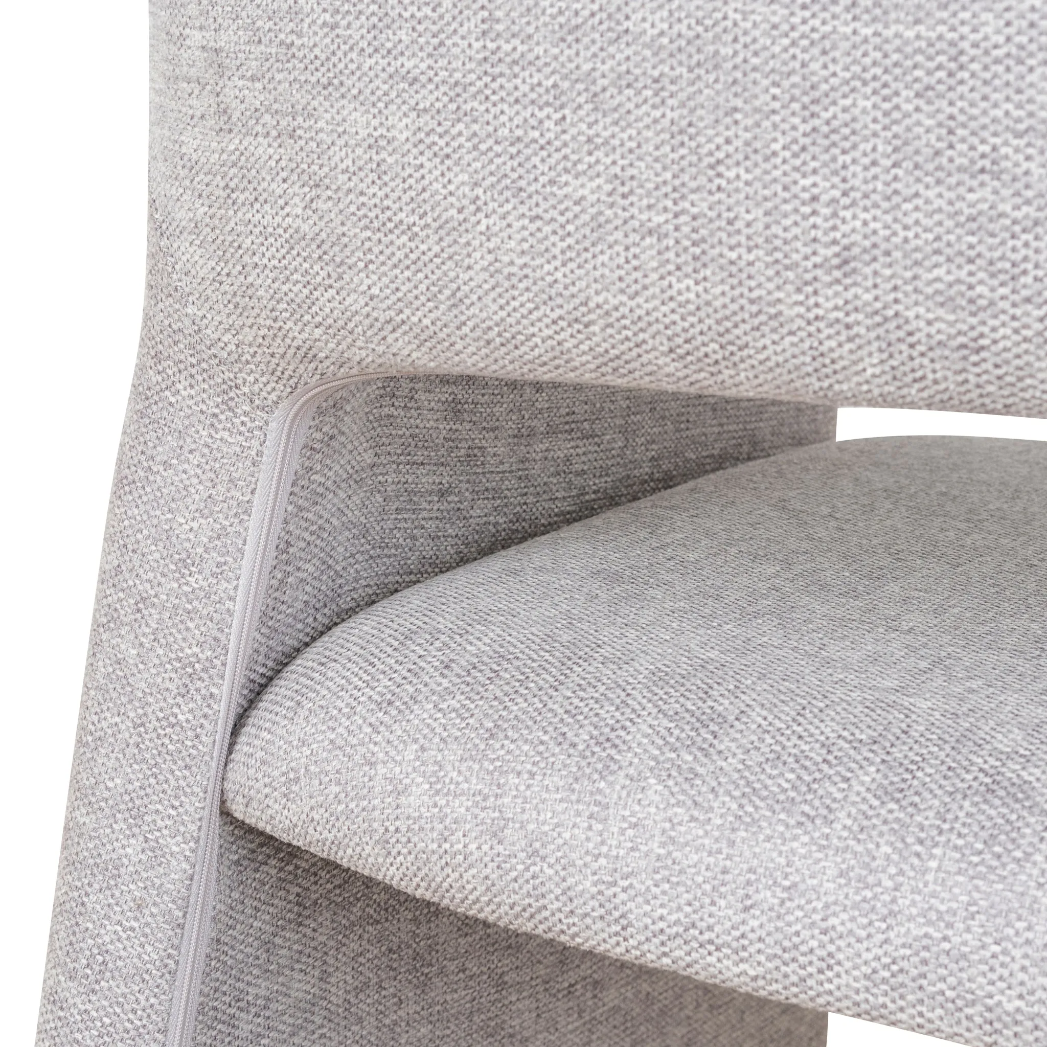 Set of 2 - Marko Fabric Dining Chair - Spec Cloud Grey