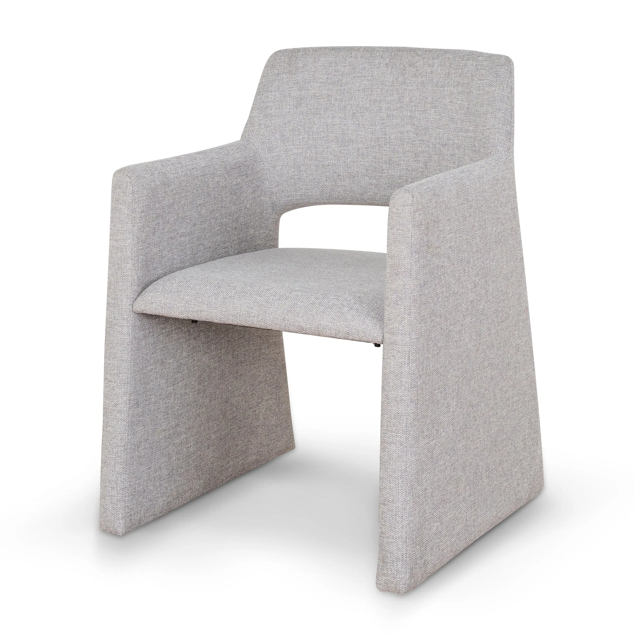 Set of 2 - Marko Fabric Dining Chair - Spec Cloud Grey