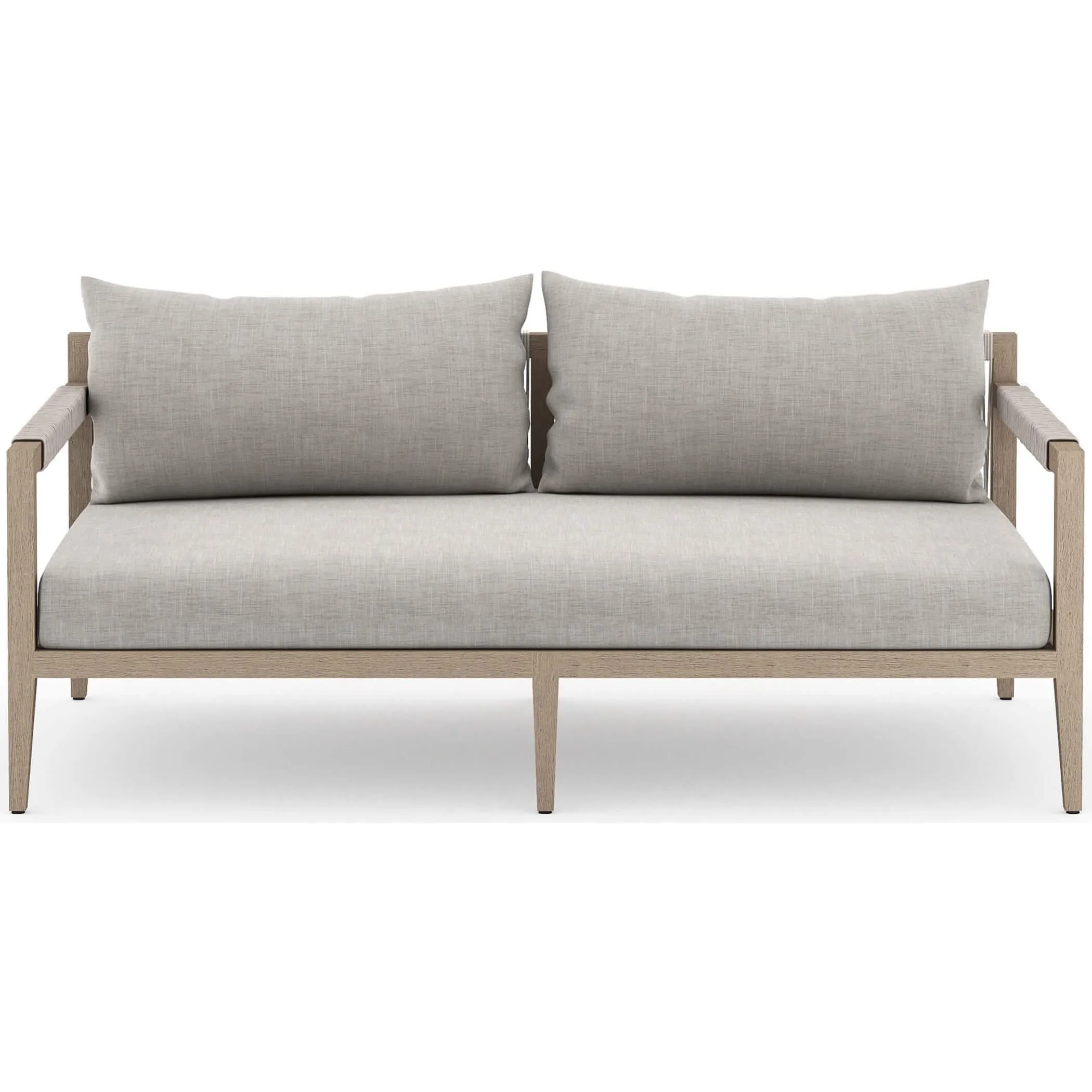 Sherwood Outdoor Sofa, Stone Grey/Washed Brown