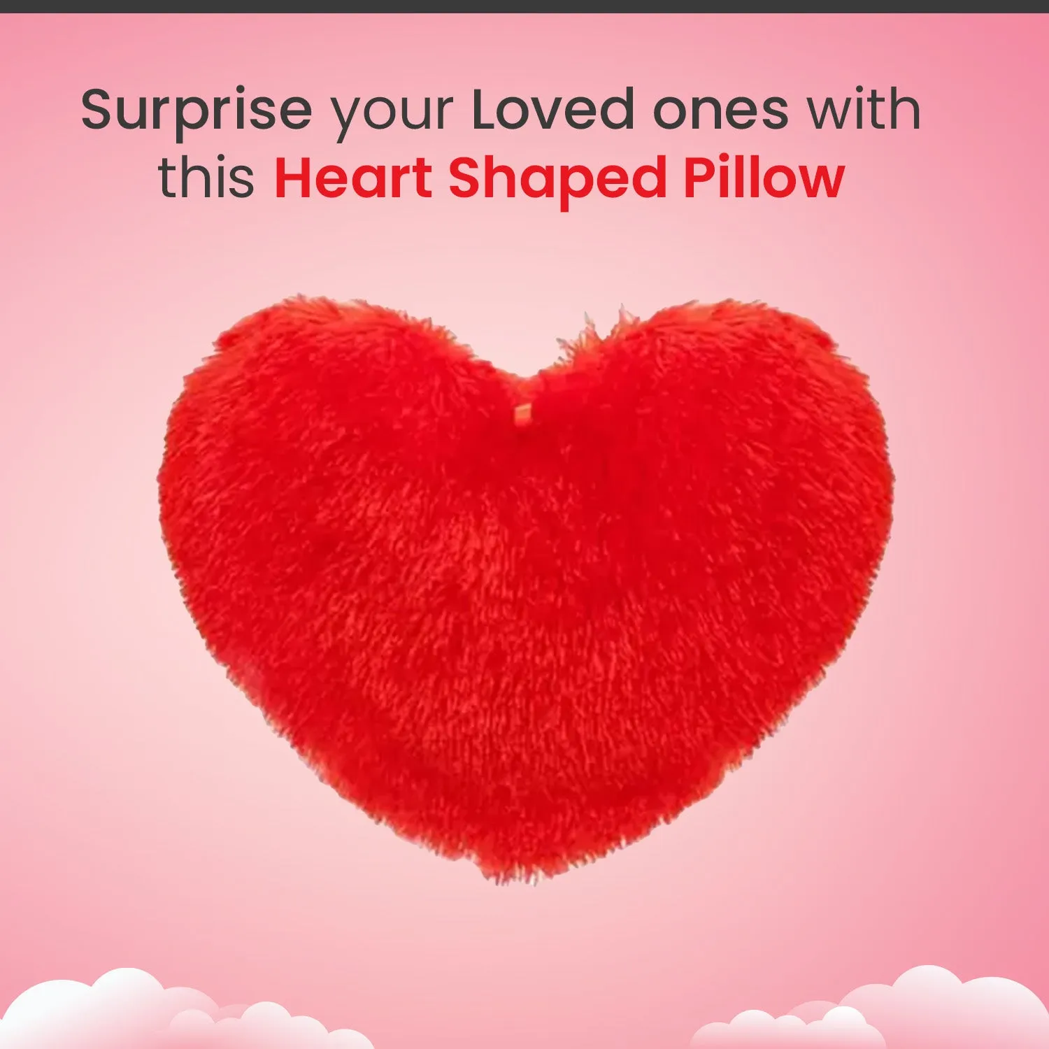 Sleepsia Heart Shaped Pillows- Combo