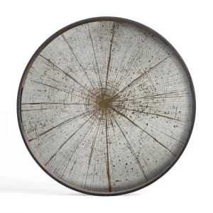 Slice Small Round Mirror Tray