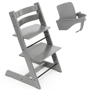 Stokke Tripp Trapp Chair   Baby Set (Storm Grey)