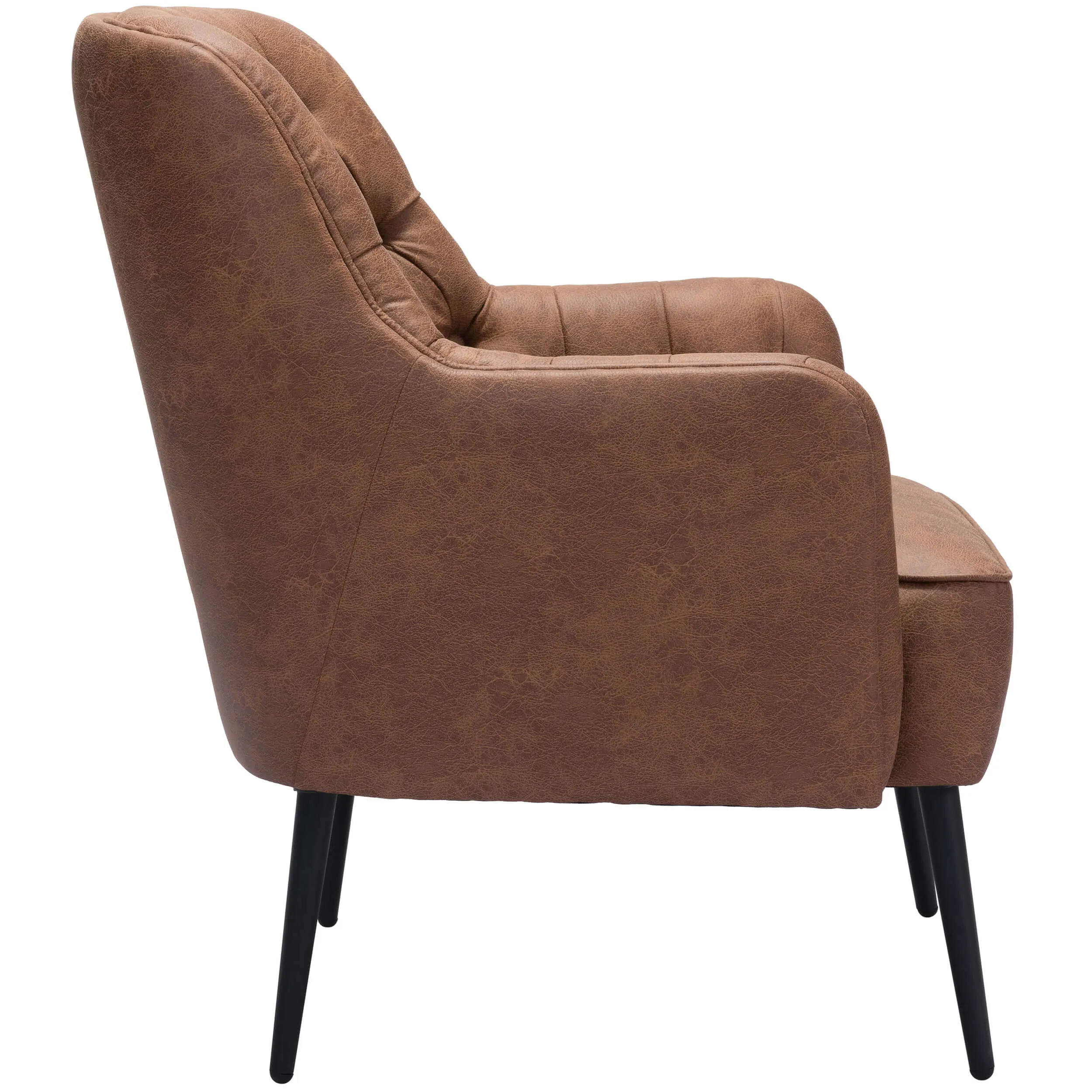 Tasmania Accent Chair, Vintage Brown