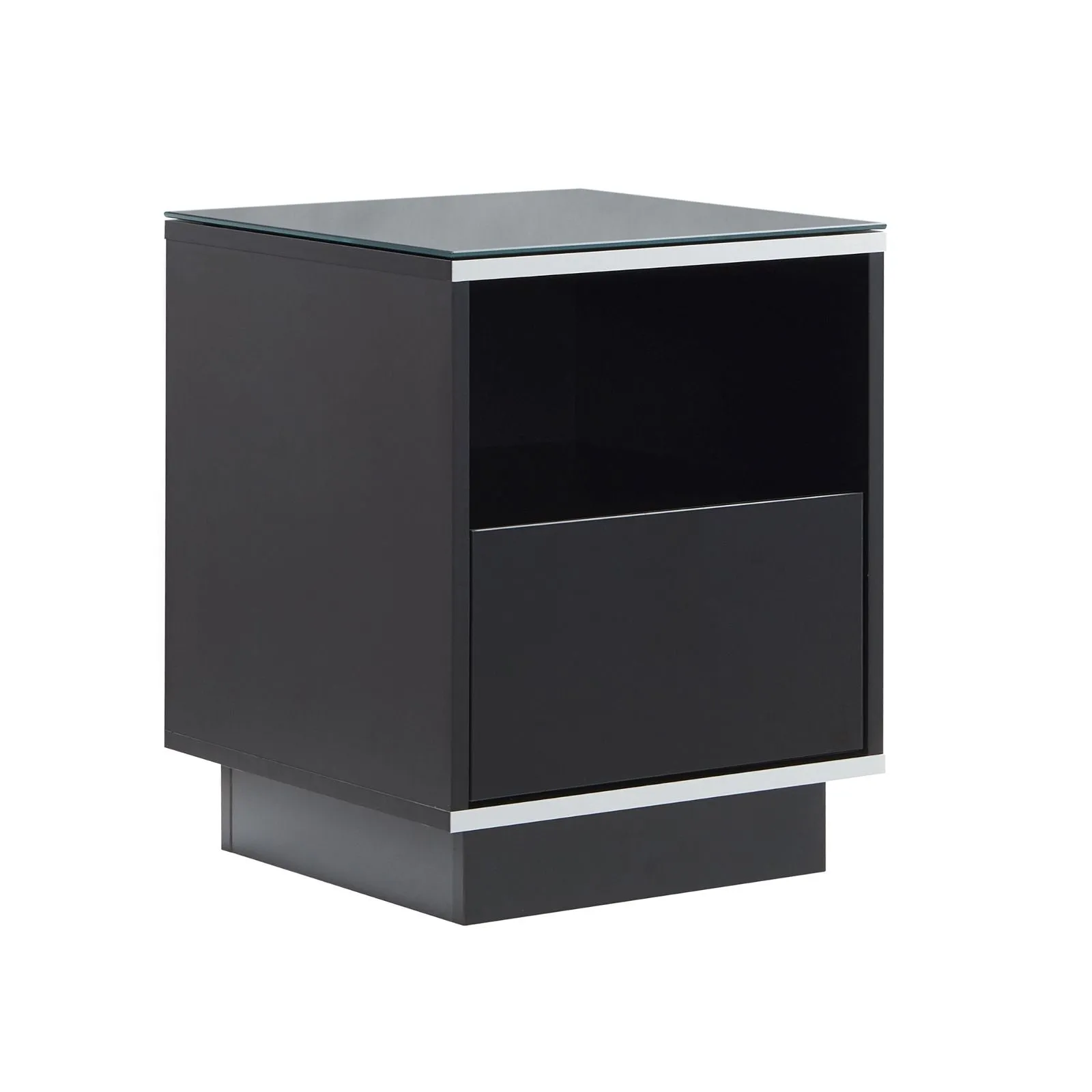 TITAN Side Table Black by Tauris