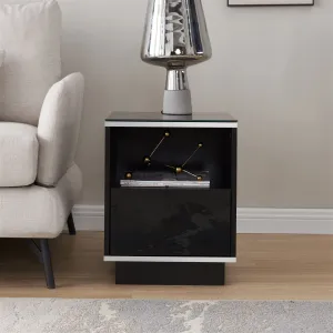 TITAN Side Table Black by Tauris