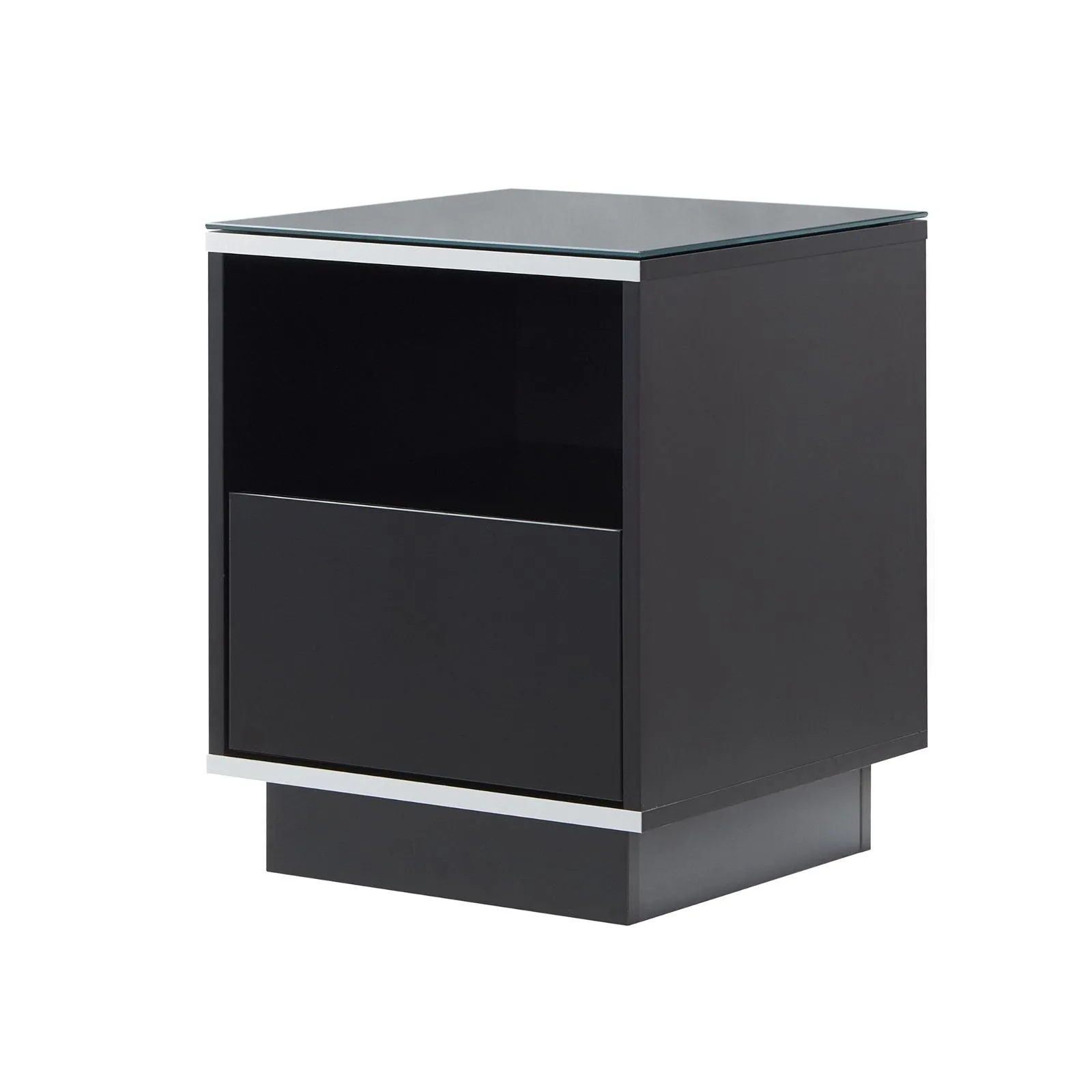 TITAN Side Table Black by Tauris