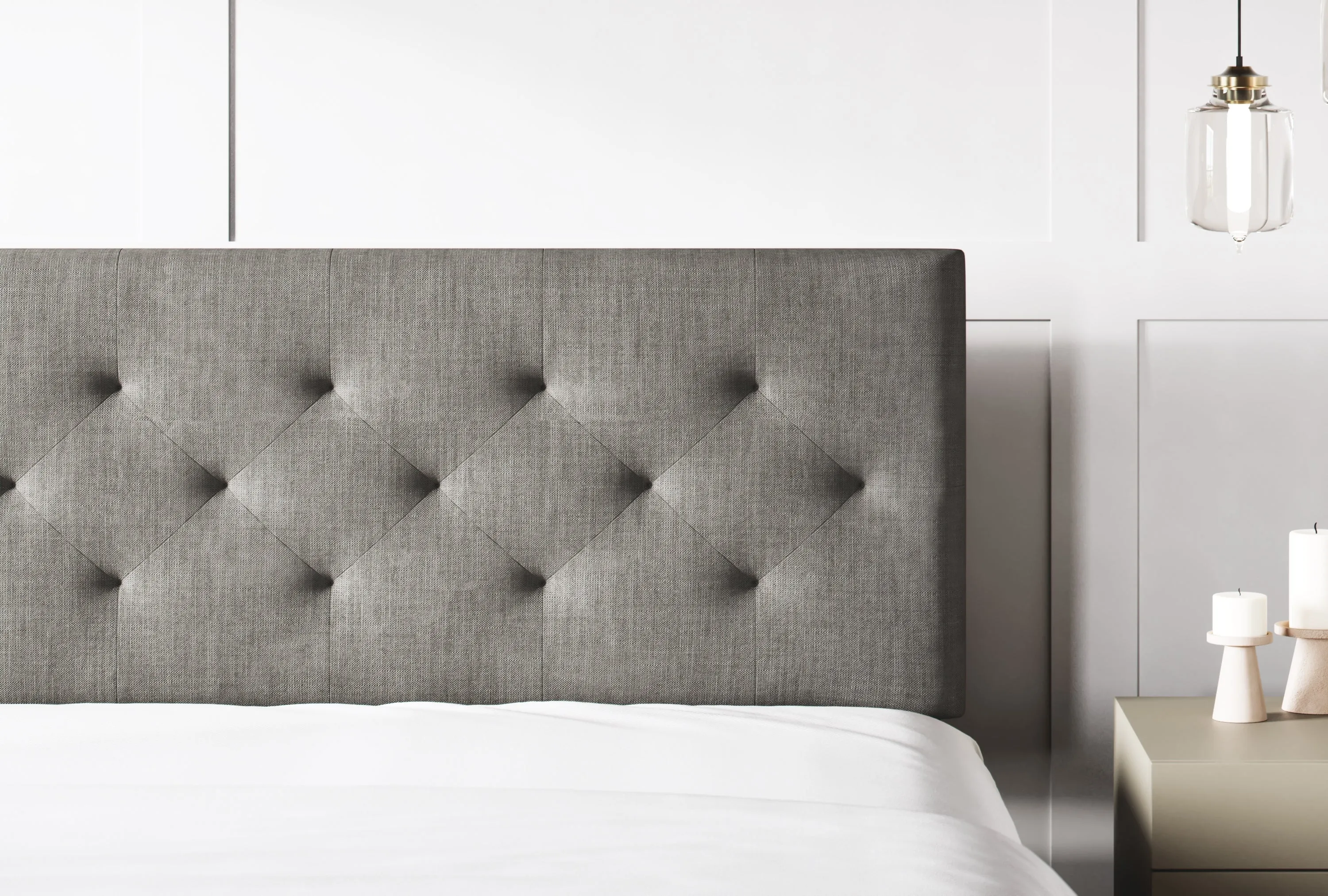 Tufted Mid-Rise Upholstered Headboard