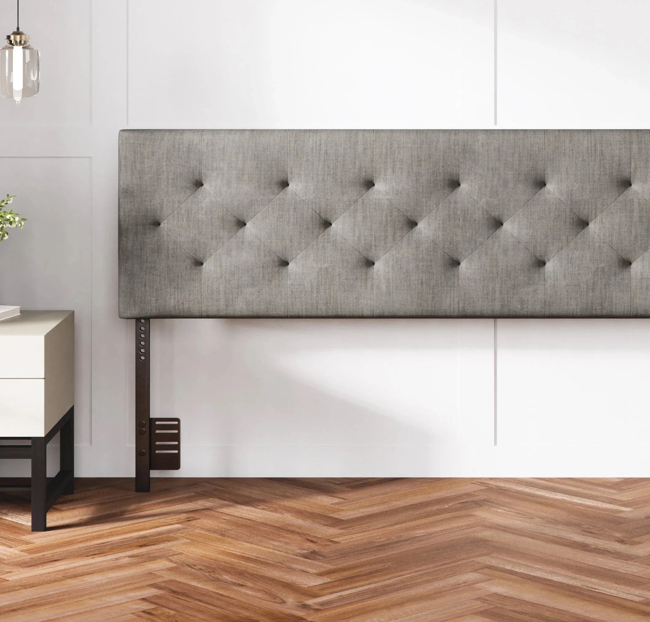 Tufted Mid-Rise Upholstered Headboard