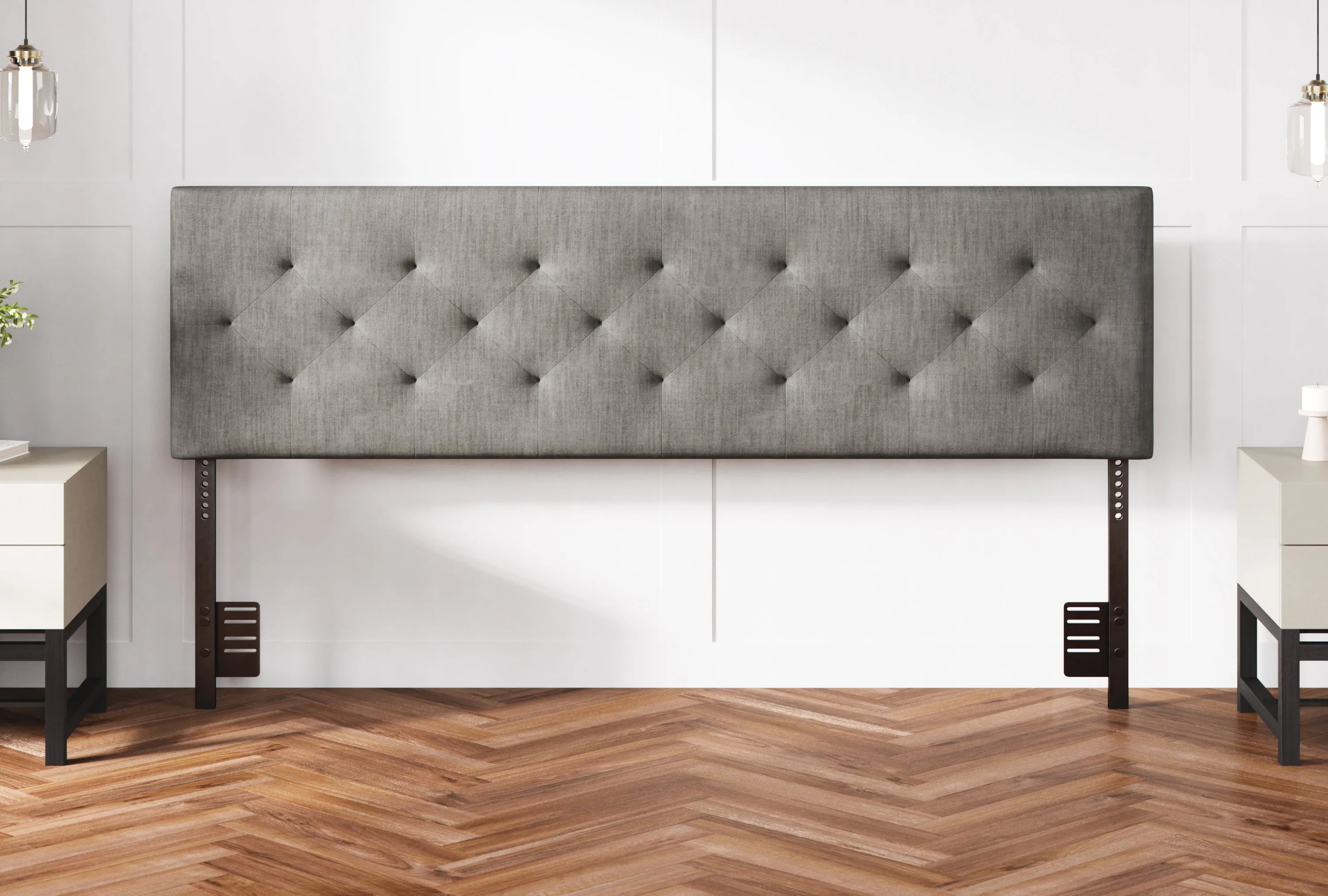 Tufted Mid-Rise Upholstered Headboard