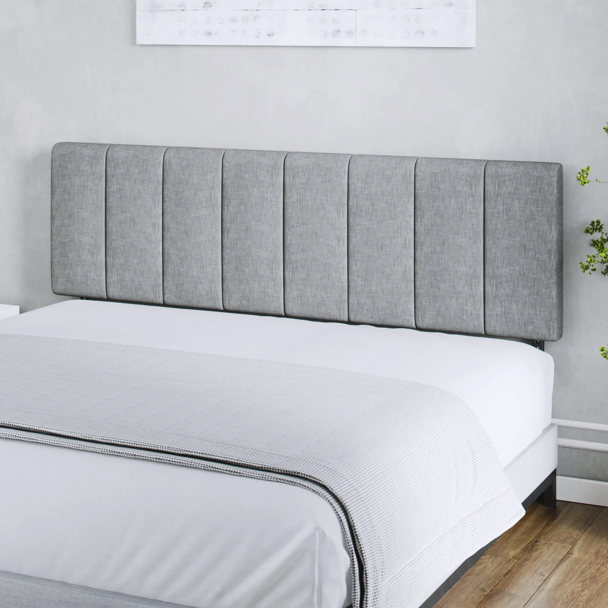 Tufted Mid-Rise Upholstered Headboard